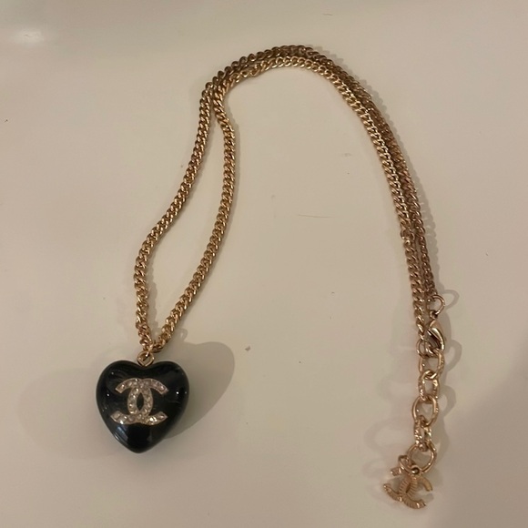 CHANEL Jewelry - CC Heart Necklace